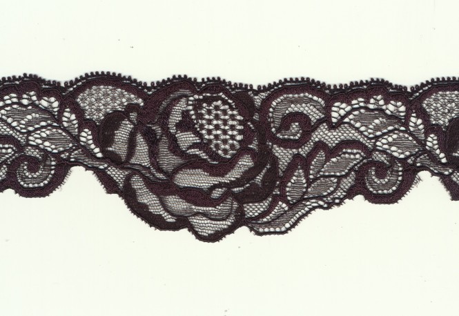 Elastic French lace