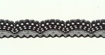 Elastic French lace