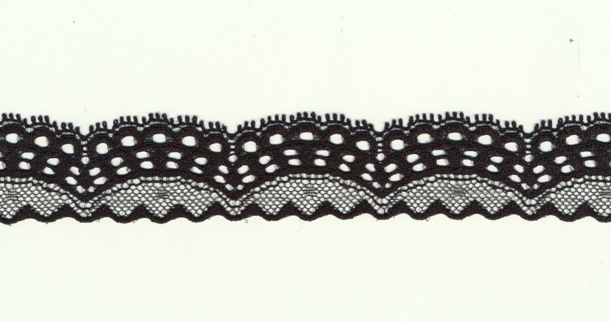 Elastic French lace