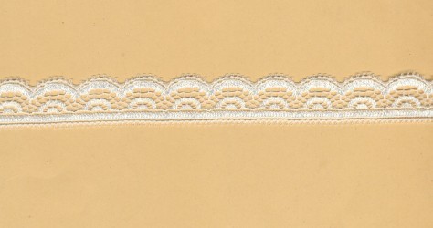 Elastic French lace