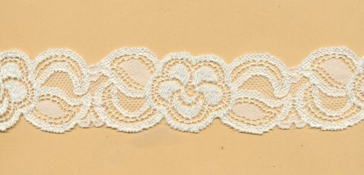 Elastic French lace