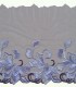 Broderie sur tulle rigide