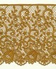 Broderie sur tulle rigide