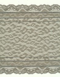 Elastic french lace
