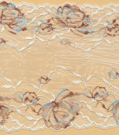 Elastic french lace