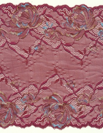 Elastic french lace
