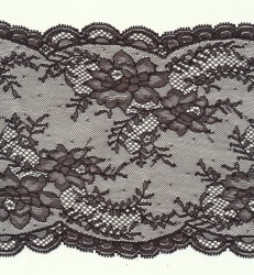 Elastic french lace