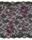 Elastic french lace