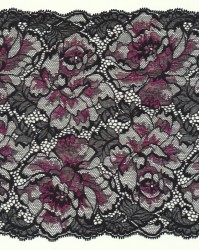 Elastic french lace