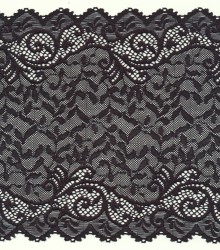 Stretch lace trim