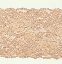 Elastic french lace