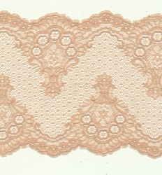 Elastic french lace