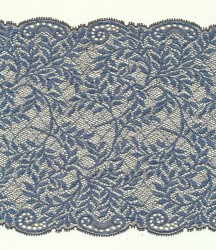 Elastic french lace