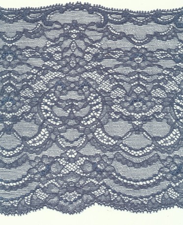 Elastic french lace