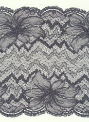 Elastic french lace