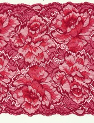 Elastic french lace