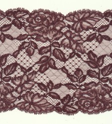 Elastic french lace