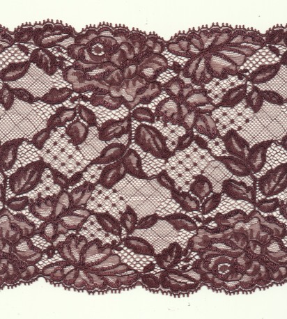 Elastic french lace