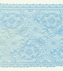 Elastic french lace