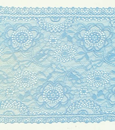 Elastic french lace