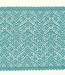 Elastic french lace