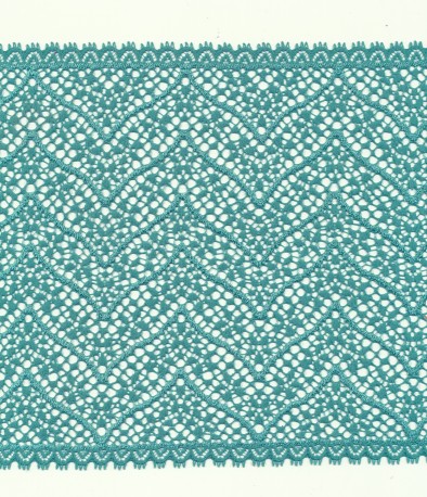 Elastic french lace