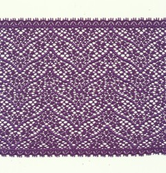 Elastic french lace
