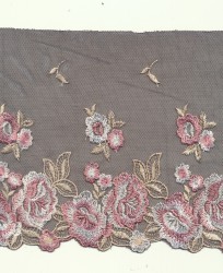 Broderie rigide