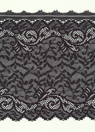 Stretch lace trim