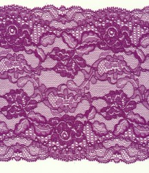 Elastic french lace