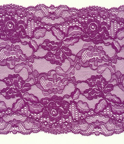 Elastic french lace