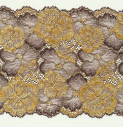 Elastic french lace