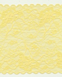 Elastic french lace