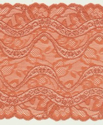 Elastic french lace