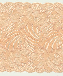 Elastic french lace
