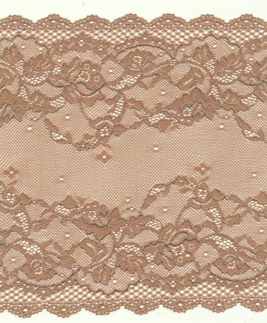 Elastic french lace
