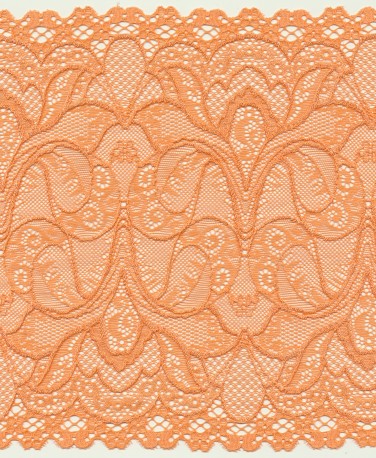 Elastic french lace