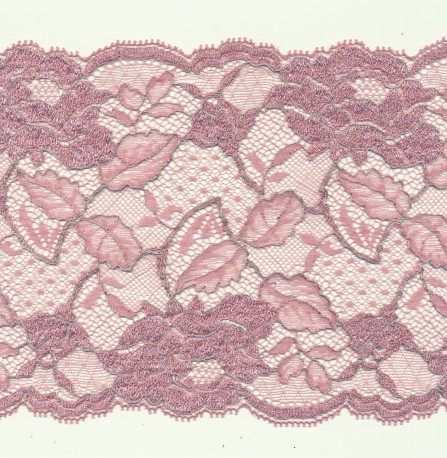 Elastic french lace