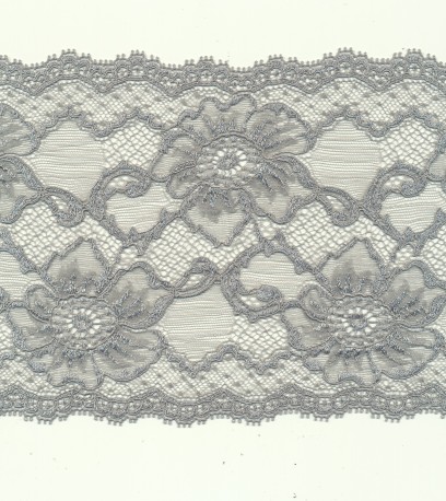 Elastic french lace