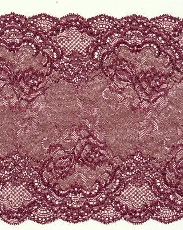Stretch lace trim