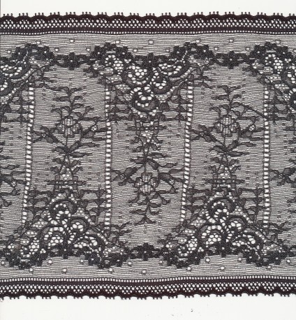 Lace trim rigid - Dark grey