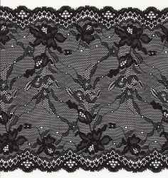 Jacquard lace- elastic