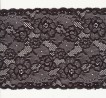 Lace trim rigid - black color 